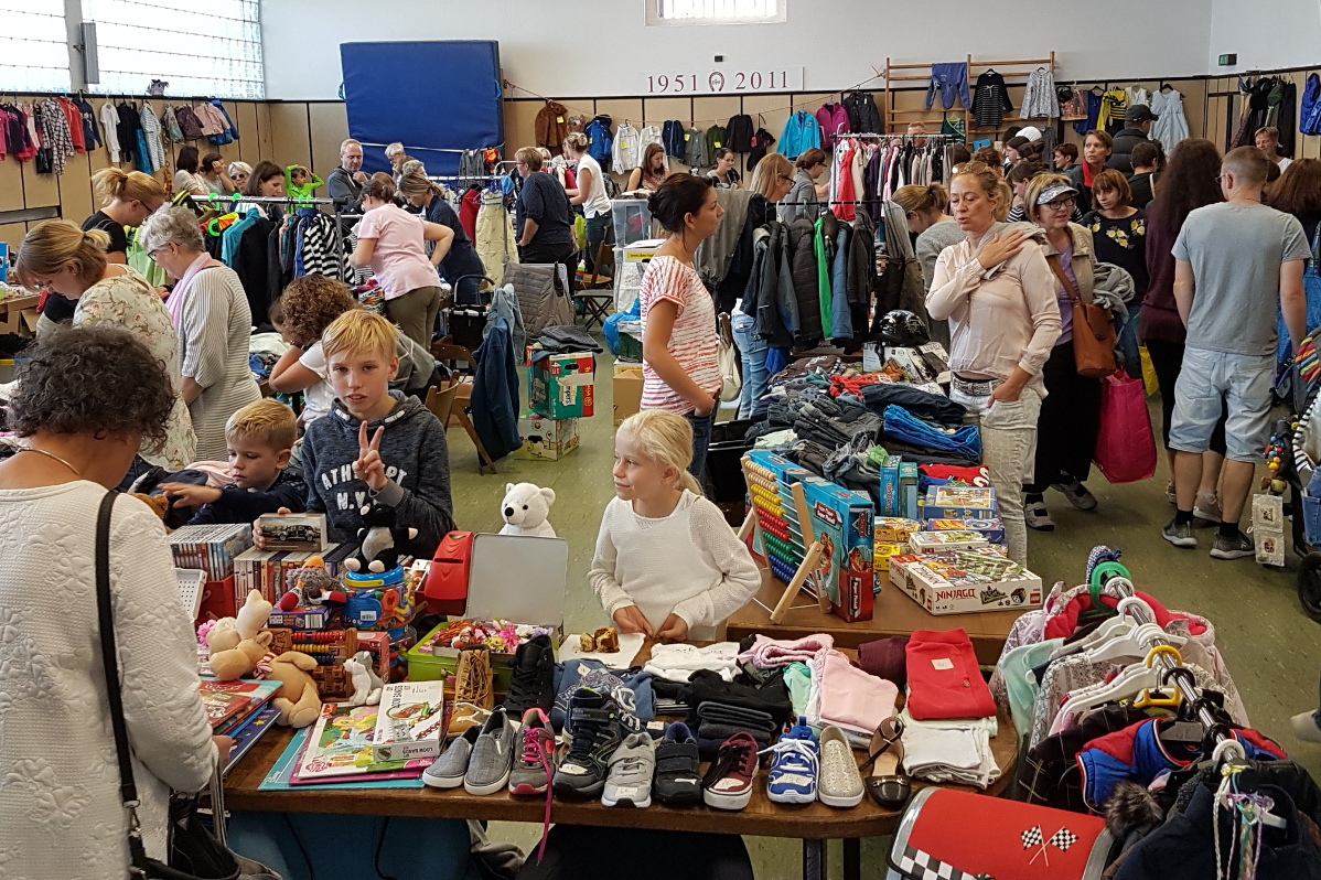 Viele Besucher kamen, schauten und kauften
