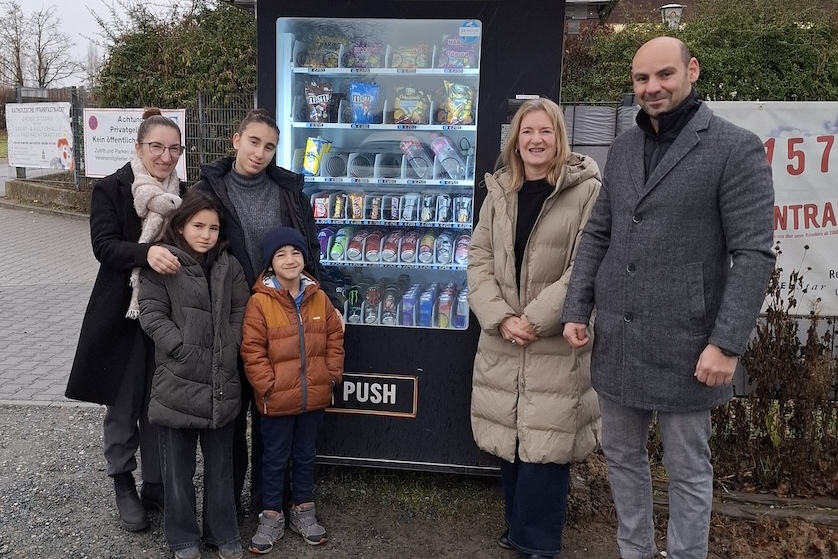 Snackautmat am Concordia Gelände