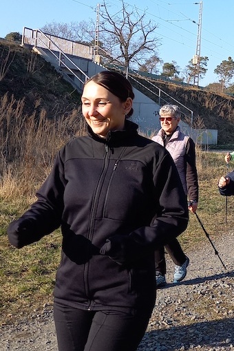 Walking für Einsteiger - bei bestem Wetter